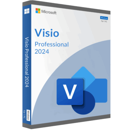 Visio Professional 2024 – Binds to MS Account